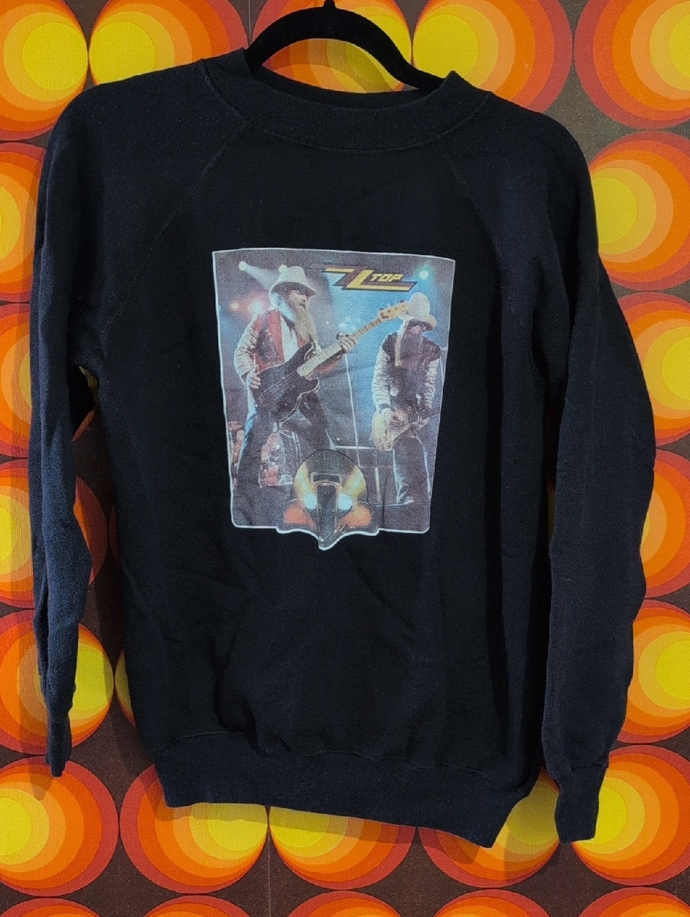 Vintage ZZ TOP Black sweatshirt